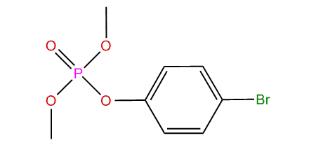 Dimethyl 4-bromo-phenyl phosphate